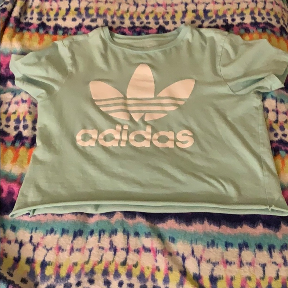Adidas ,cropped t shirt ,